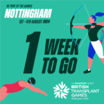 The countdown is on for the British Transplant Games!